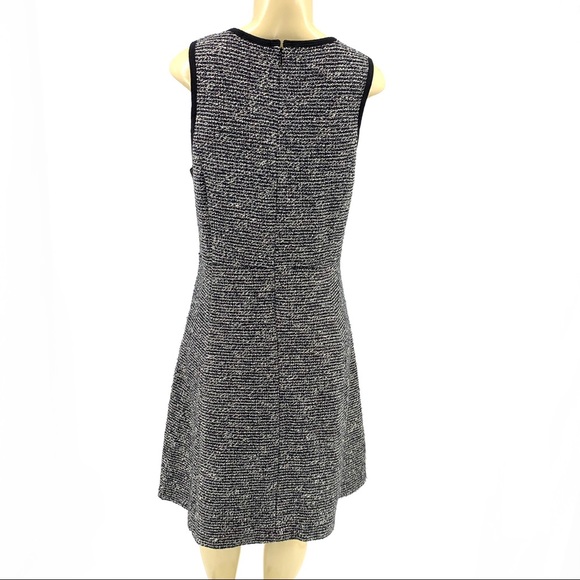 J. Crew Women Textured tweed fit Flare Dress - Picture 4 of 8